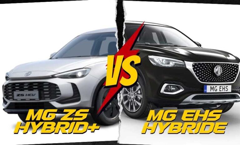 MG EHS Hybride Rechargeable vs MG ZS Hybrid+