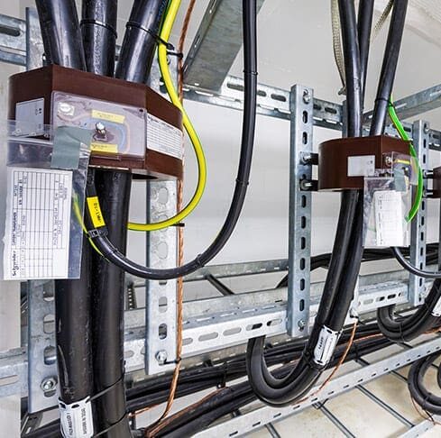 Toroidal CT Around the Feeder Cable